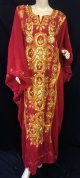エジプト製トラディショナルハリジドレス☆red☆
