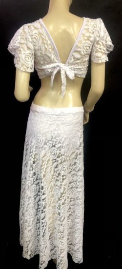 画像4: 	Amira Jamila オリジナル☆レッスンウェア＊lace white ＊