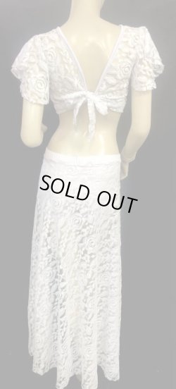 画像4: 	Amira Jamila オリジナル☆レッスンウェア＊lace white ＊
