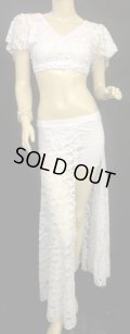 	Amira Jamila オリジナル☆レッスンウェア＊lace white ＊