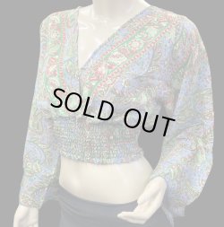 画像2: プリントパフスリーブチョリXVI