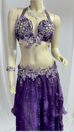 画像3: エジプトオリエンタルコスチューム☆purple lace ethnic ☆