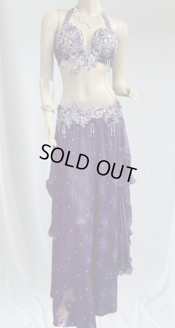 画像1: エジプトオリエンタルコスチューム☆purple lace ethnic ☆