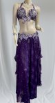 エジプトオリエンタルコスチューム☆purple lace ethnic ☆