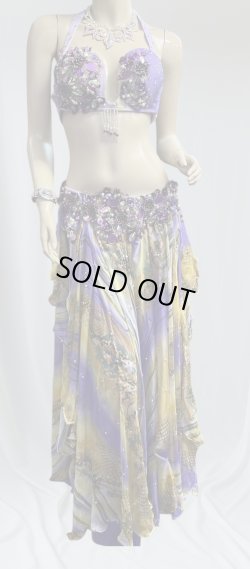 画像1: エジプトオリエンタルコスチューム☆fresh lavender ethnic ☆