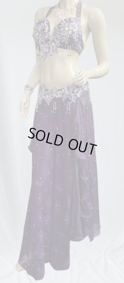 画像2: エジプトオリエンタルコスチューム☆purple lace ethnic ☆