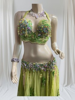 画像2: エジプトオリエンタルコスチューム☆Elegant lime green prince ☆