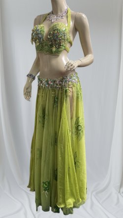 画像3: エジプトオリエンタルコスチューム☆Elegant lime green prince ☆