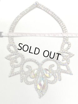 画像4: オーロラキラキララインストーンネックレス1