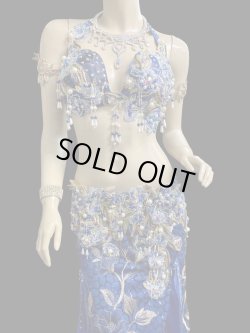 画像3: エジプトAmrオリエンタルコスチューム☆Oriental blue sapphire ☆