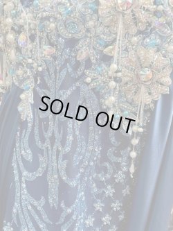 画像7: エジプトAmrオリエンタルコスチューム☆Silky madonna blue ☆