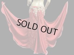 画像6: エジプトAmrオリエンタルコスチューム☆Elegant fresh red ☆