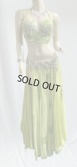 画像1: エジプトオリエンタルコスチューム☆Elegant lime green prince ☆