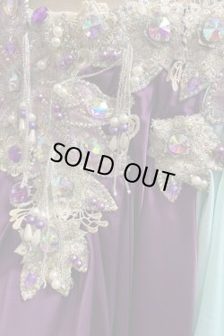 画像7: エジプトAmrオリエンタルコスチューム☆Mintgreen purple celebration ☆