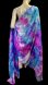 画像1: 5mm habotaiシルクベール☆タイダイ（ムラ染め）☆pink X turquoise X purple  ☆ (1)