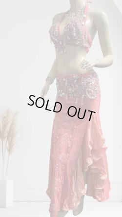 画像2: エジプトオリエンタルコスチューム☆Elegant salmon flamingo ☆