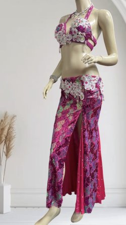 画像2: エジプトオリエンタルコスチューム☆sweet cherry pink☆