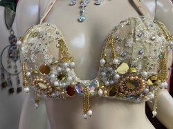 画像5: エジプトオリエンタルコスチューム☆smooth mastard  gold☆