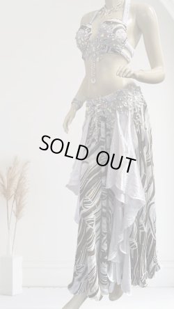 画像2: エジプトオリエンタルコスチューム☆black white elegant zebra ☆