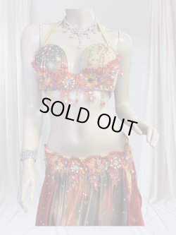 画像3: エジプトオリエンタルコスチューム☆Sahara orange sunset ☆