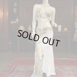 画像1: エジプトオリエンタルコスチューム☆lacy pure white☆