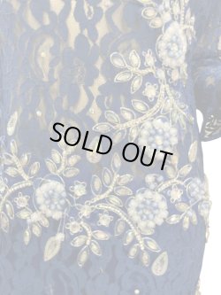 画像5: エジプト製ロマンティックレースサイーディ/ バラディドレス☆royal blue ☆