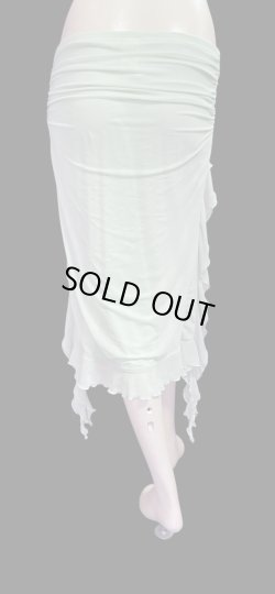 画像3: ストレッチフリルスリットスカート☆Red☆