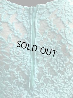 画像6: エジプト製ロマンティックレースサイーディ/ バラディドレス☆emerald green ☆