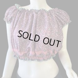 画像1: プリントパフスリーブチョリ XXI