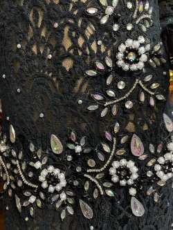 画像5: エジプト製ロマンティックレースサイーディ/ バラディドレス☆black ☆