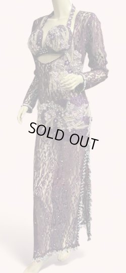 画像2: エジプト製ロマンティックレースサイーディ/ バラディドレス☆ Azuki ☆