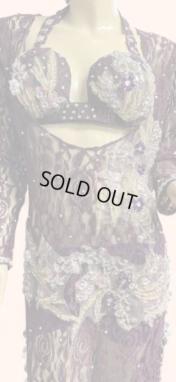 画像4: エジプト製ロマンティックレースサイーディ/ バラディドレス☆ Azuki ☆