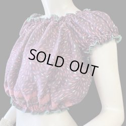 画像2: プリントパフスリーブチョリ XXI