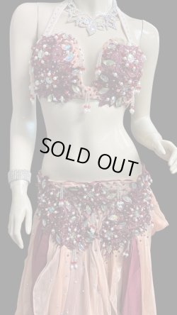 画像2: エジプトオリエンタルコスチューム ☆red wine orange celebration ☆