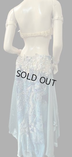 画像4: エジプトAmrオリエンタルコスチューム☆smooth Celeste blue☆