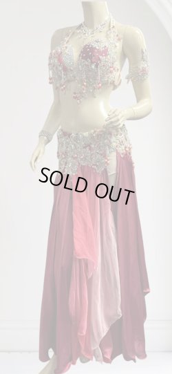 画像3: エジプトAmrオリエンタルコスチューム☆Sparkle  red passion ☆