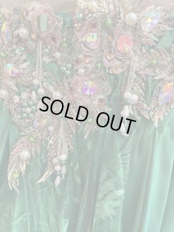 画像6: エジプトAmrオリエンタルコスチューム☆Mate lace green ☆