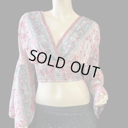 画像1: プリントパフスリーブチョリXXVIIII