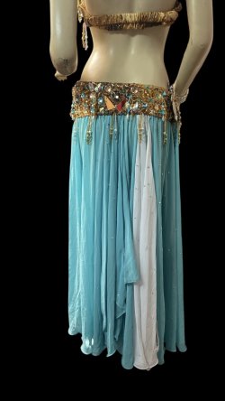 画像4: エジプトオリエンタルコスチューム ☆gold turquoise  celebration ☆