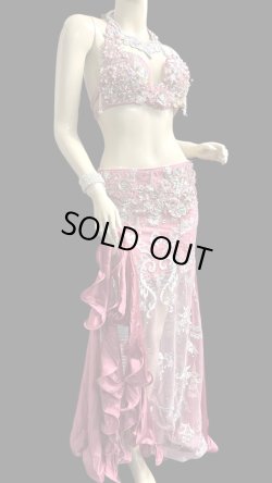 画像2: エジプトオリエンタルコスチューム☆Elegant salmon flamingo ☆