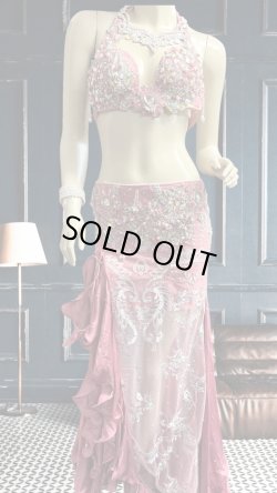 画像1: エジプトオリエンタルコスチューム☆Elegant salmon flamingo ☆