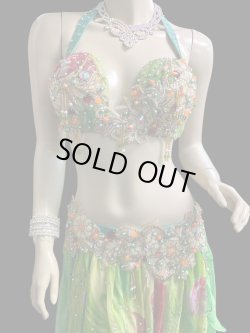 画像3: エジプトオリエンタルコスチューム☆fresh green ethnic ☆