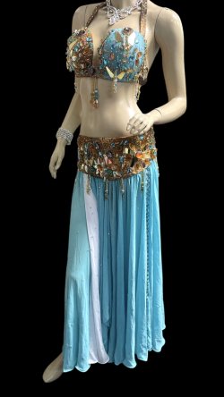 画像2: エジプトオリエンタルコスチューム ☆gold turquoise  celebration ☆