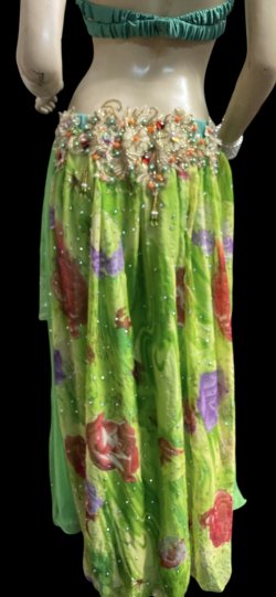 画像4: エジプトオリエンタルコスチューム☆fresh green ethnic ☆