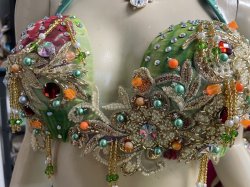 画像6: エジプトオリエンタルコスチューム☆fresh green ethnic ☆