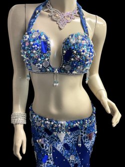 画像2: エジプトオリエンタルコスチューム ☆royal blue ethnic ☆