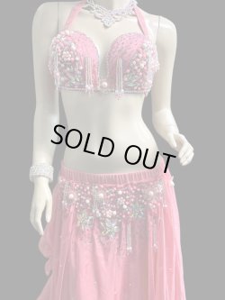 画像2: エジプトオリエンタルコスチューム ☆fresh salmon pink ethnic ☆