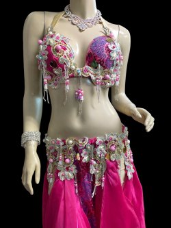 画像2: エジプトオリエンタルコスチューム ☆Sweet cherry pink ☆