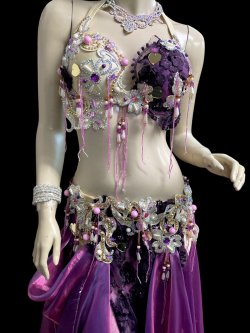 画像2: エジプトオリエンタルコスチューム ☆Lilac purple bloom ☆