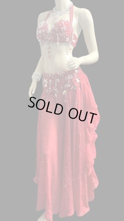 画像3: エジプトオリエンタルコスチューム ☆fresh red ethnic ☆